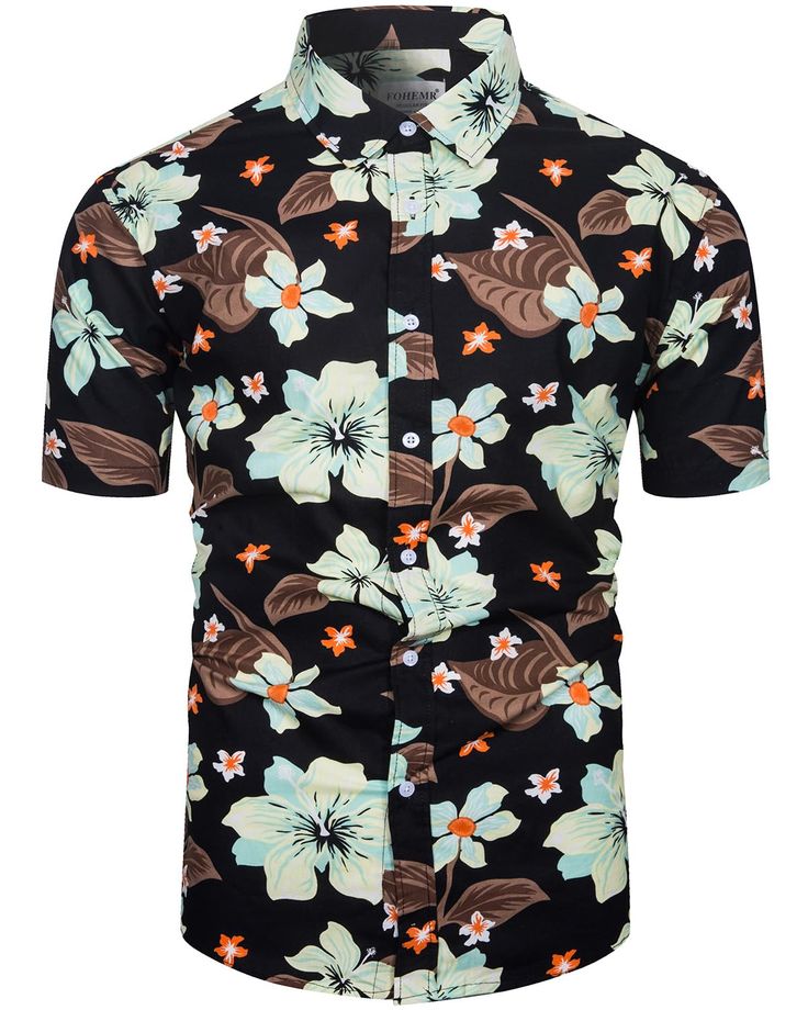 Short Sleeved Floral Shirt